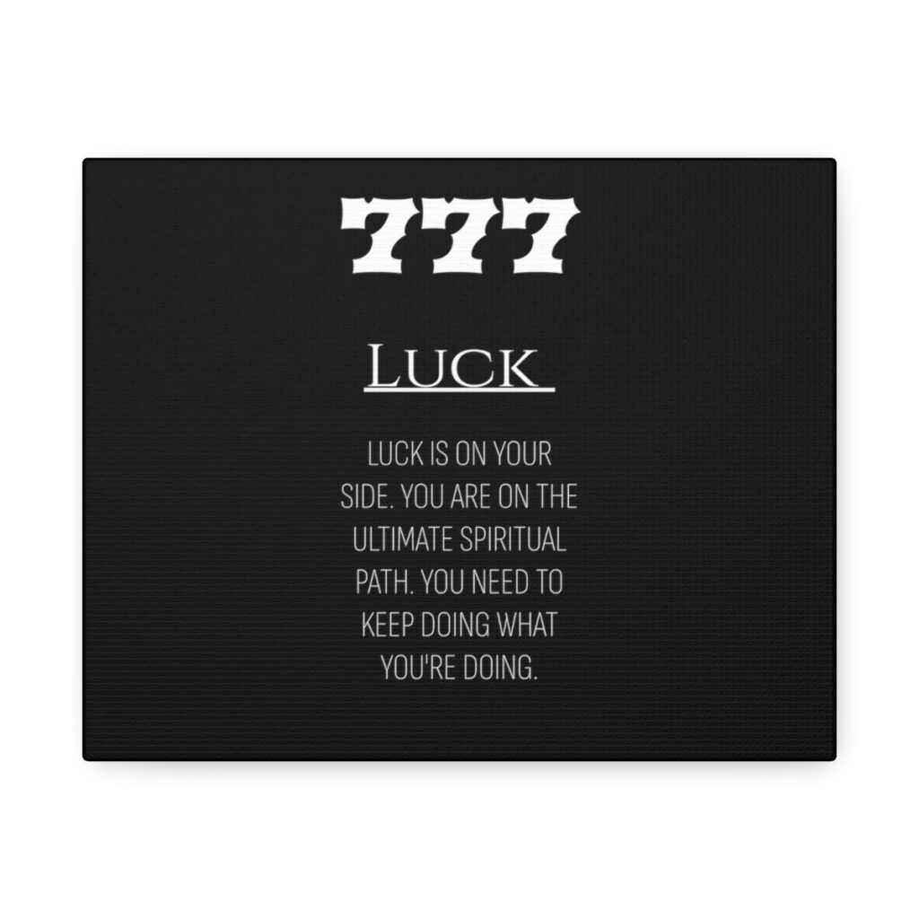 Angel Numbers 777 LUCK